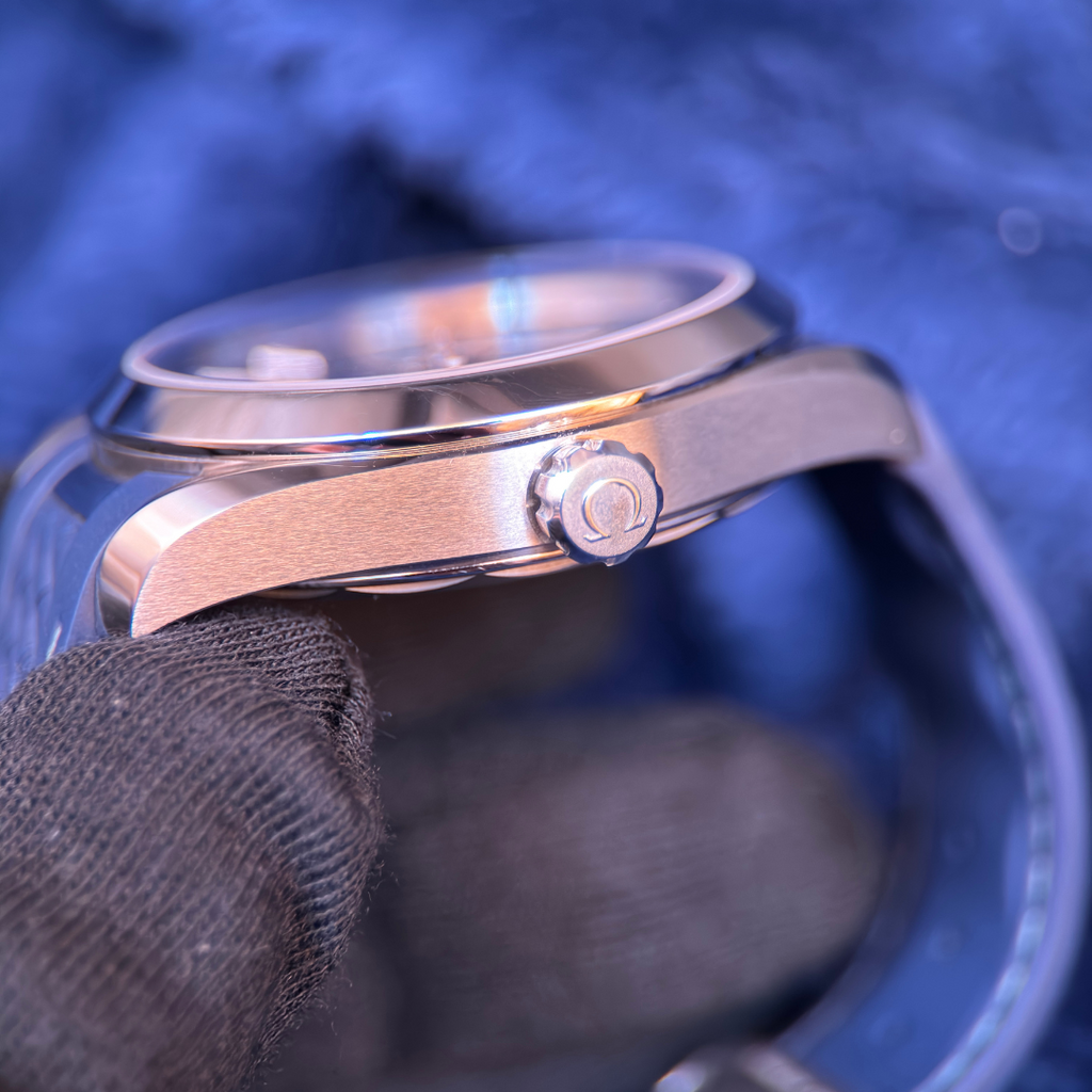 Omega Seamaster Aqua Terra w/ Blue Strap