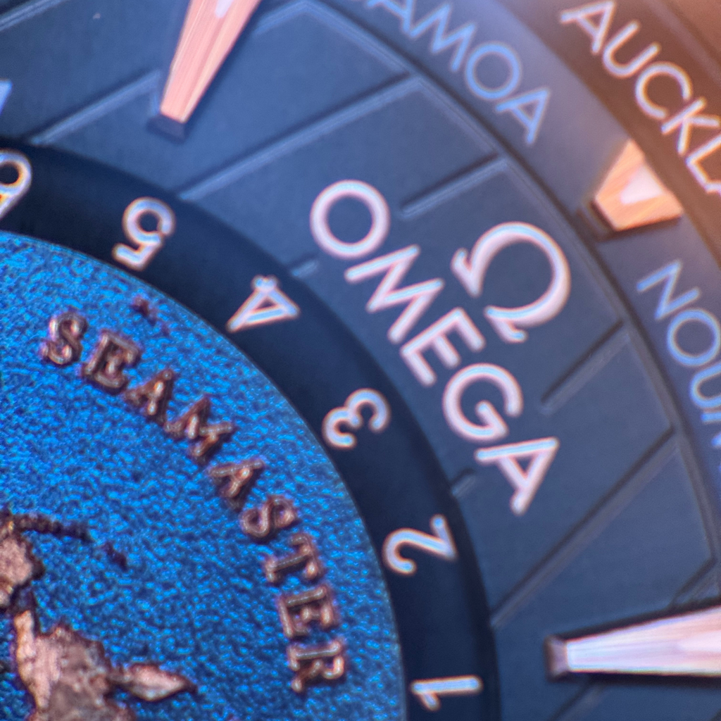 Omega Seamaster Aqua Terra w/ Blue Strap