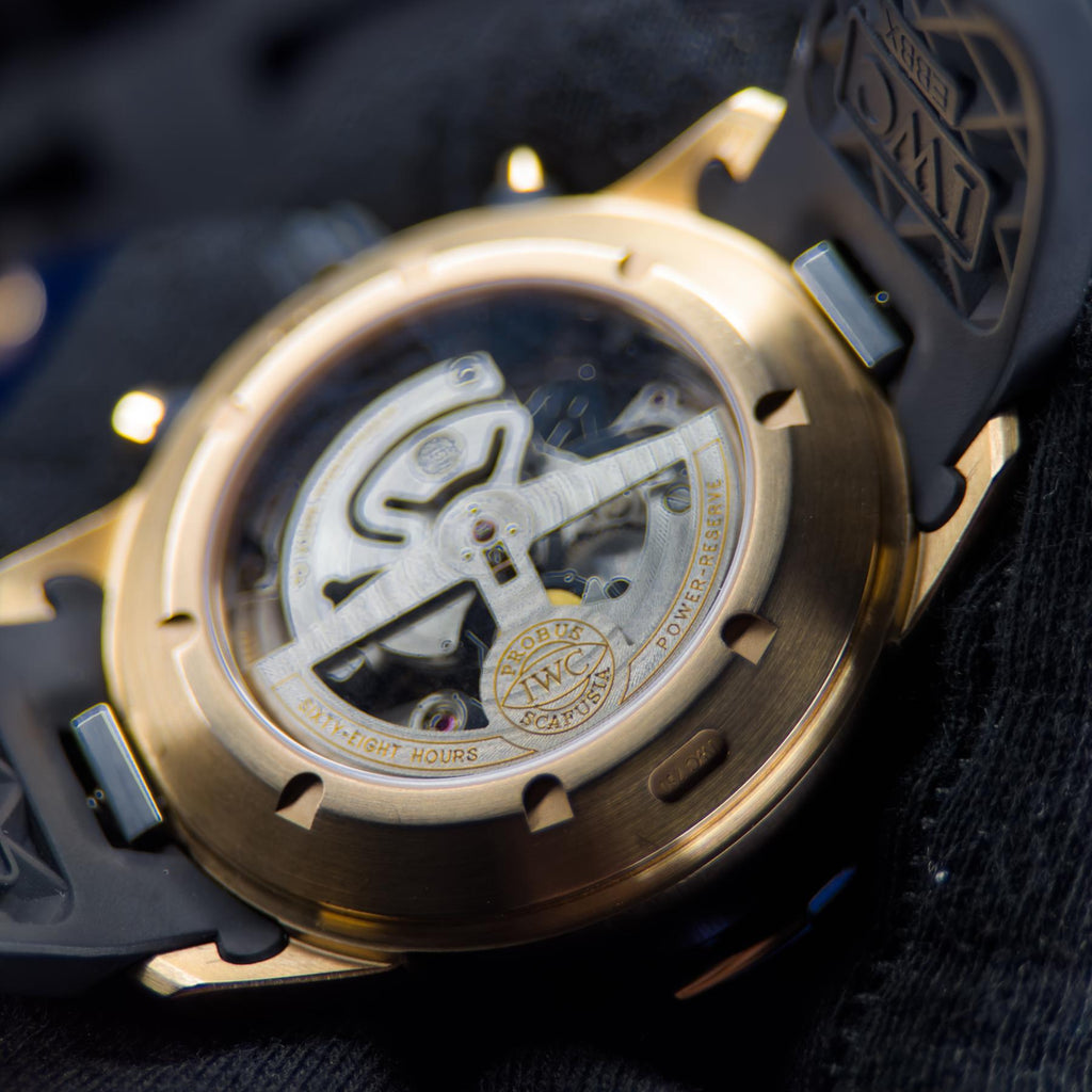 IWC Aquatimer 18kt 750 Gold Chronograph Ref Iw376905