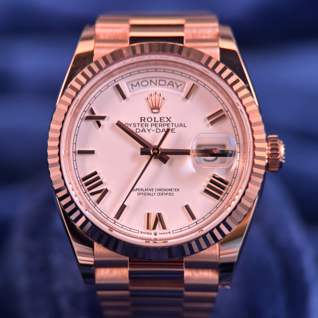 Rolex Day-Date 36 White Roman President