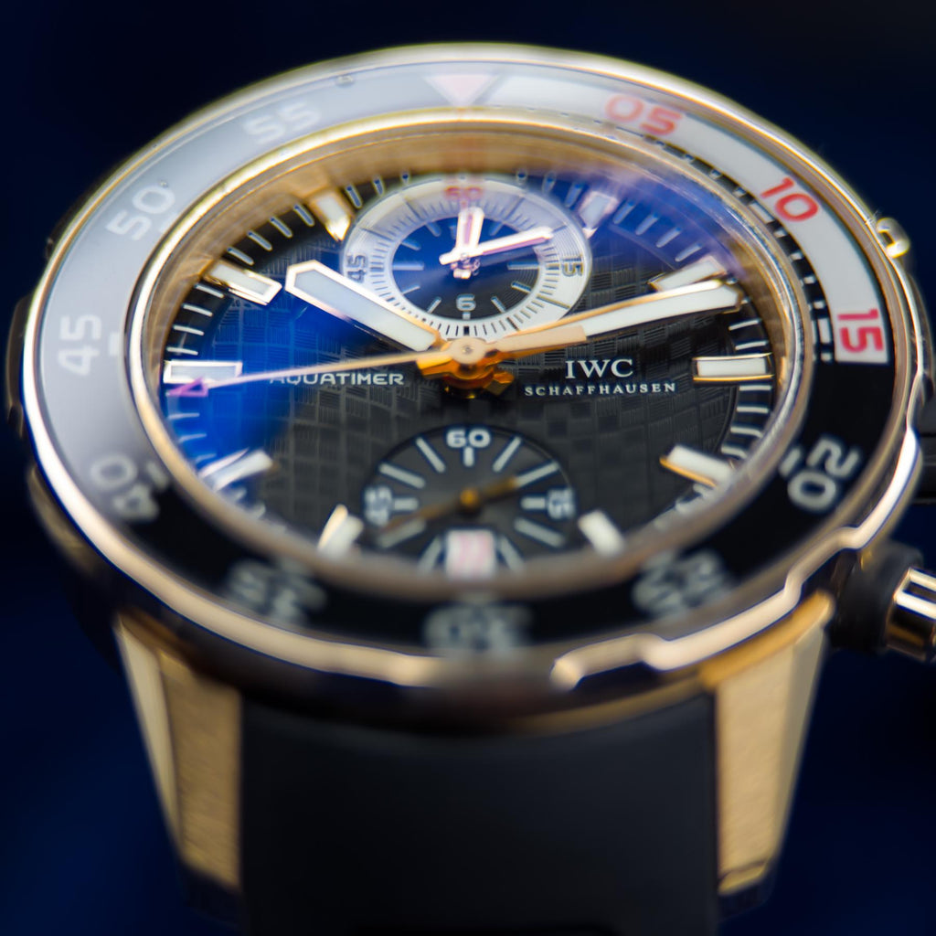 IWC Aquatimer 18kt 750 Gold Chronograph Ref Iw376905