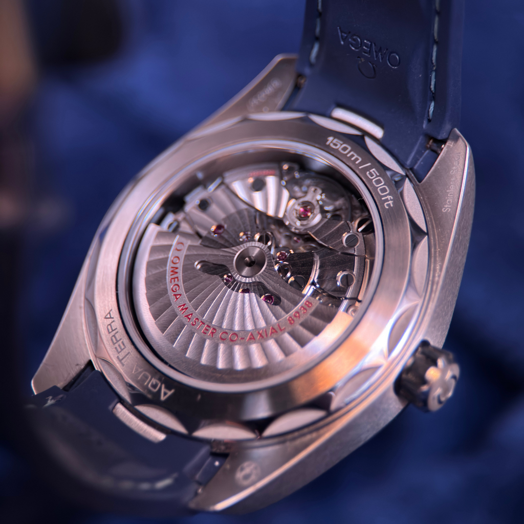 Omega Seamaster Aqua Terra w/ Blue Strap