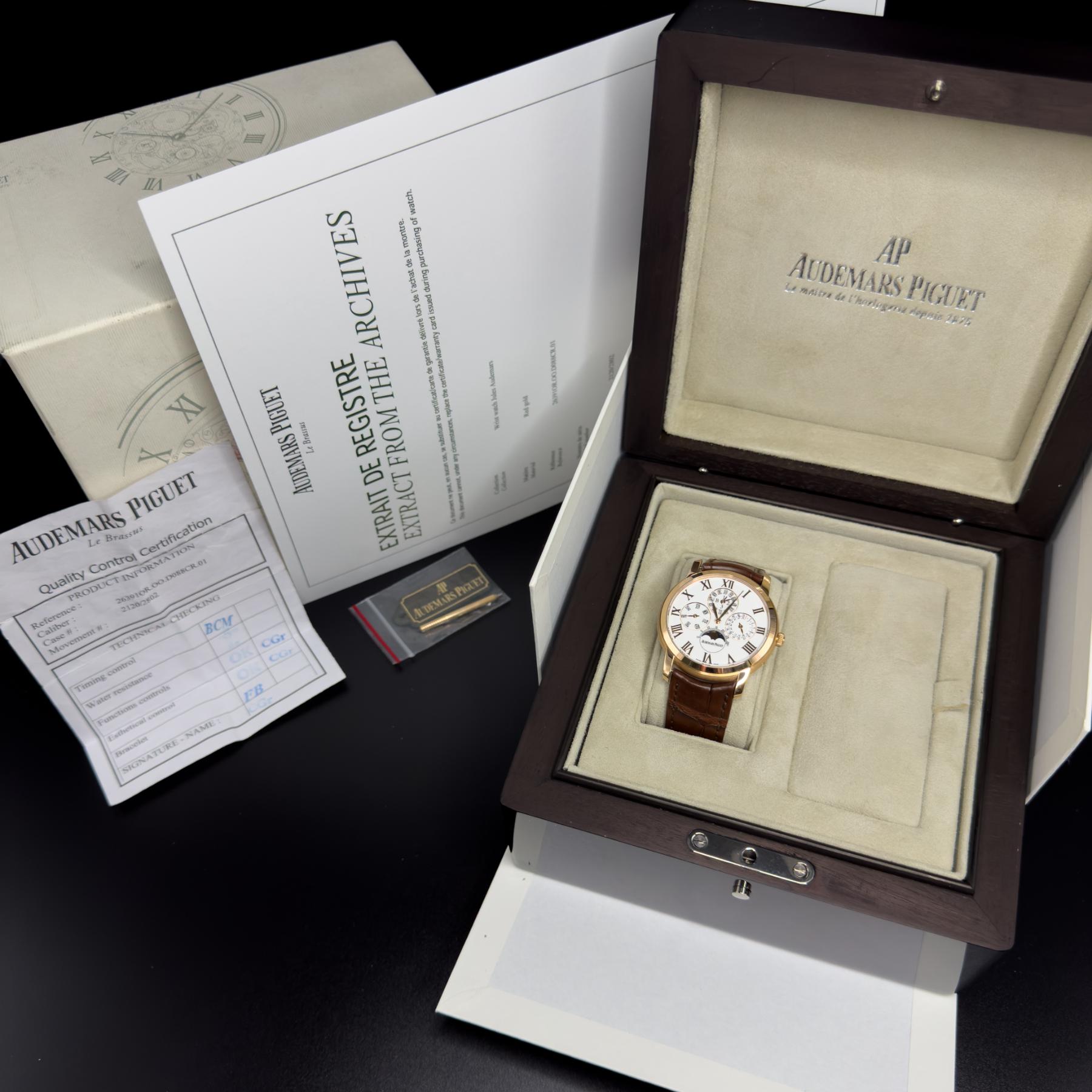Audemars Piguet Jules Audemars Year of the Dragon 18K Rose Gold Limited Edition of 88