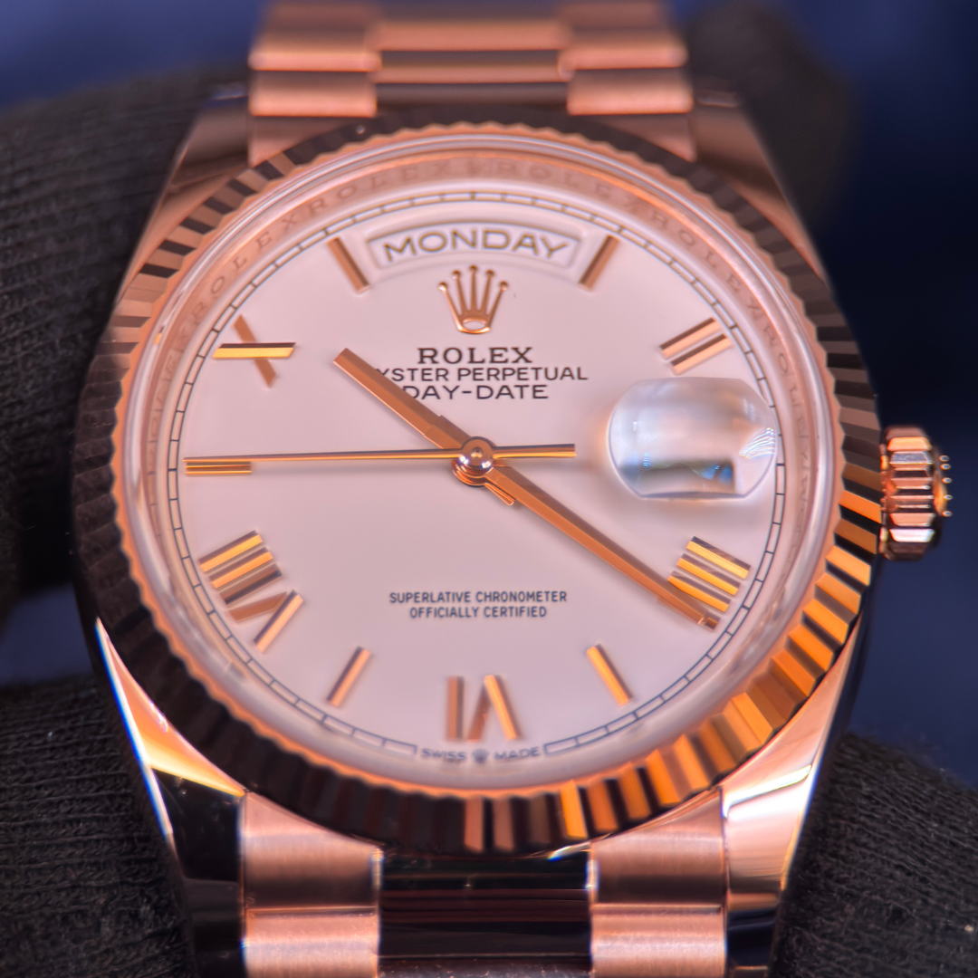 Rolex Day-Date 36 White Roman President