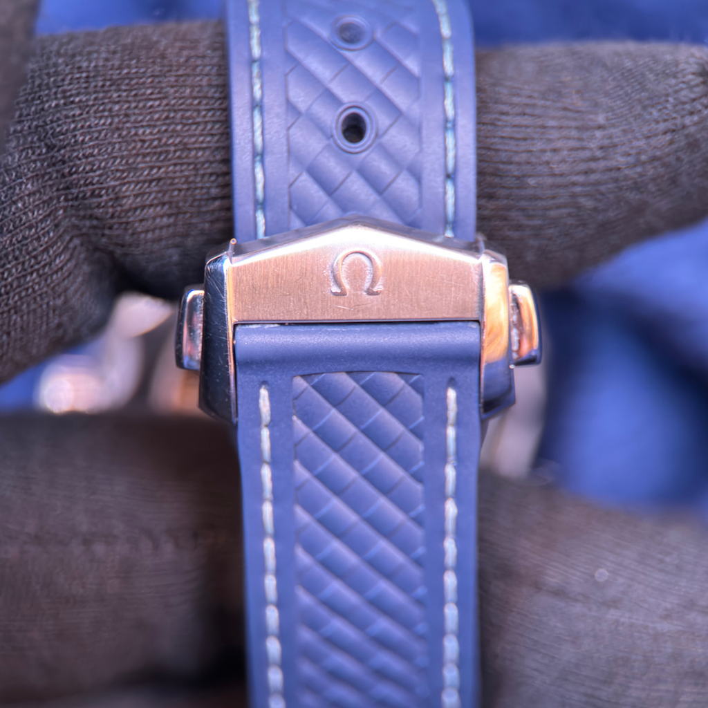 Omega Seamaster Aqua Terra w/ Blue Strap