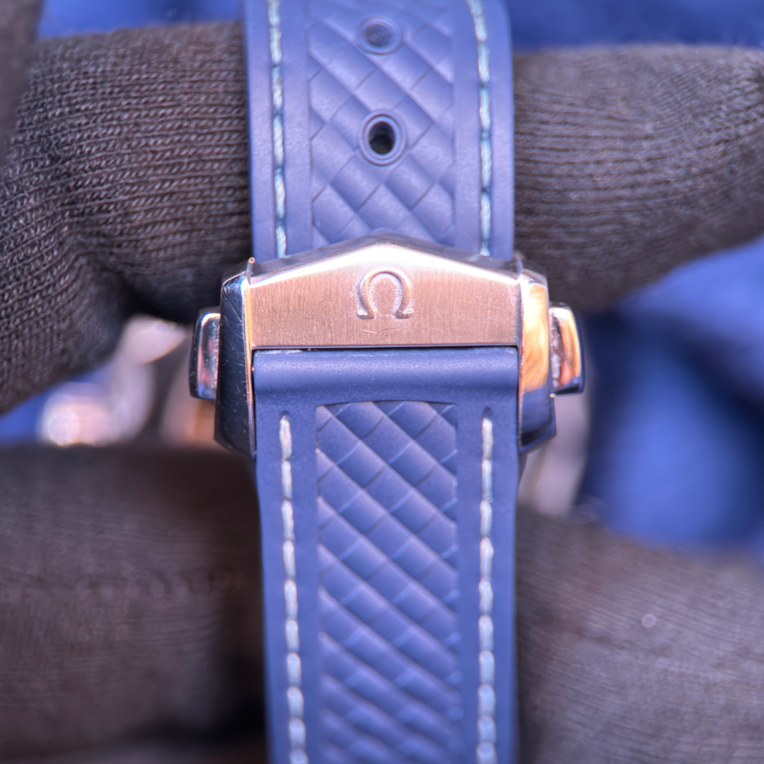 Omega Seamaster Aqua Terra w/ Blue Strap