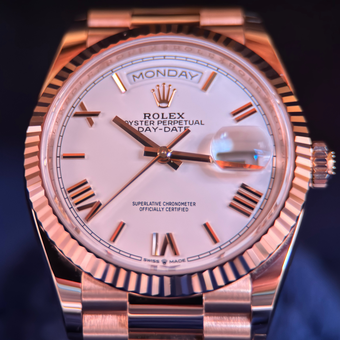 Rolex Day-Date 36 White Roman President